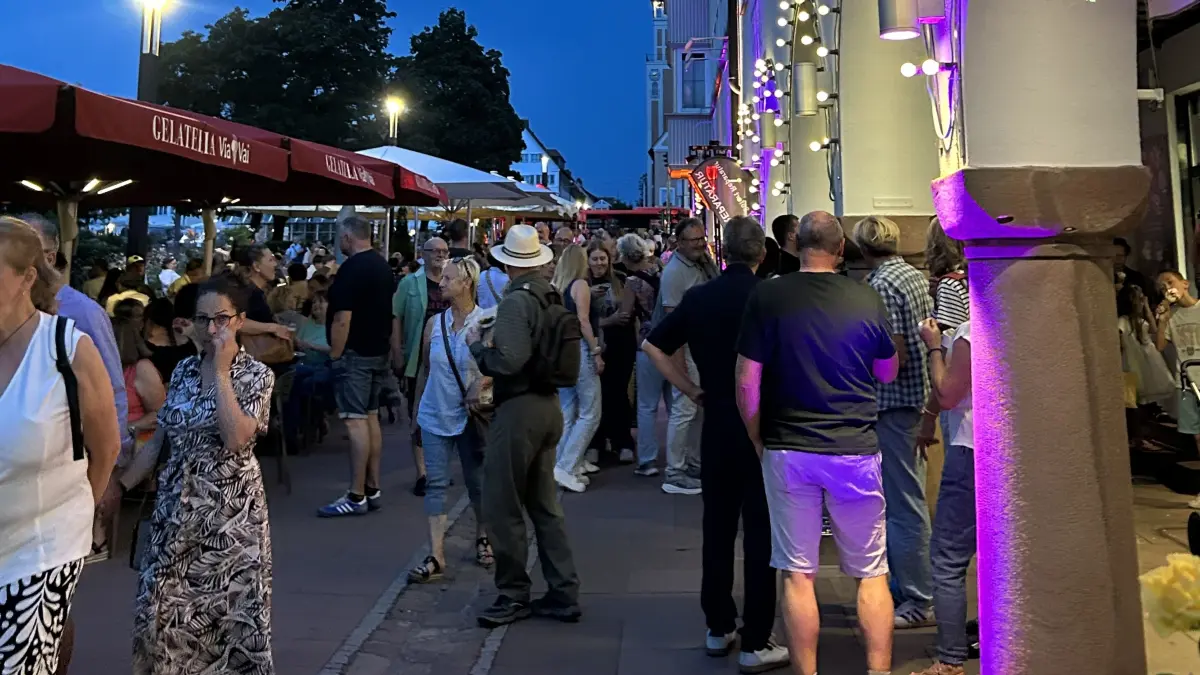 Impressionen vom Sommernachts-Shopping
