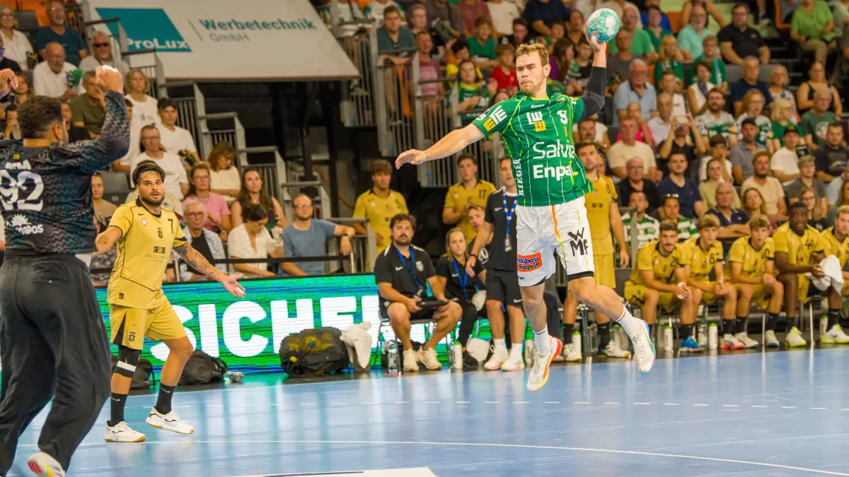 FA Göppingen gegen Lissabon in der Ratiopharm-Arena in Neu-Ulm