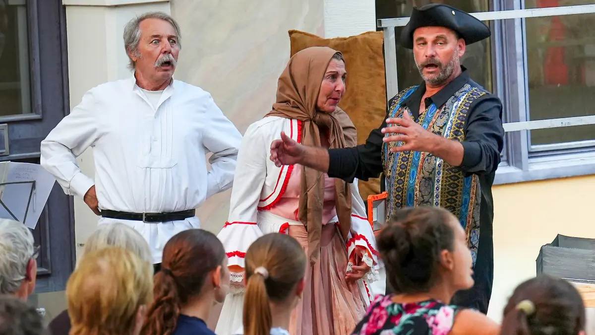 Impressionen vom Theaterabend