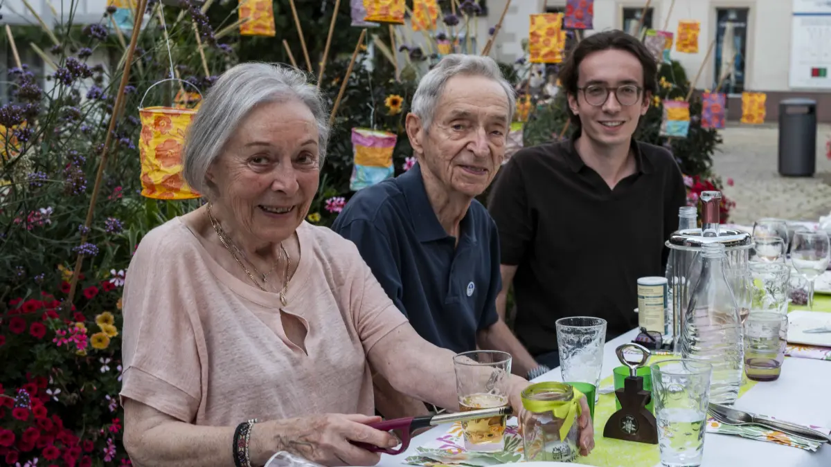 Bei bestem Sommerwetter feierte Nagold in den Abendstunden seine Markttafel.