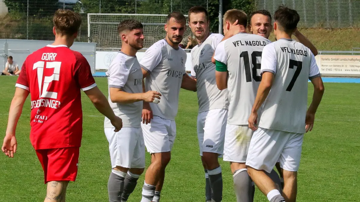 Einen Sahnetag hat der VfL Nagold gegen den TSV Oberensingen erwischt.