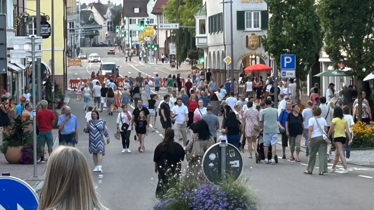 Impressionen vom Sommernachts-Shopping