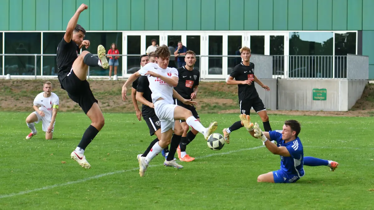 Mit einer starken Leistung hat sich der VfB Bösingen im Pokal bei der TSG Tübingen mit 2:0 durchgesetzt. Foto: Eibner-Pressefoto