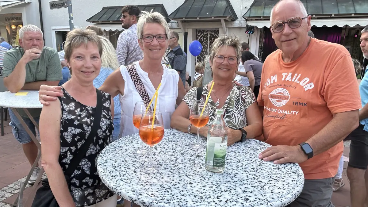 Impressionen vom Sommernachts-Shopping