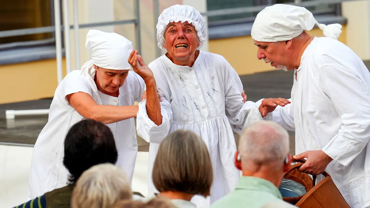 Impressionen vom Theaterabend