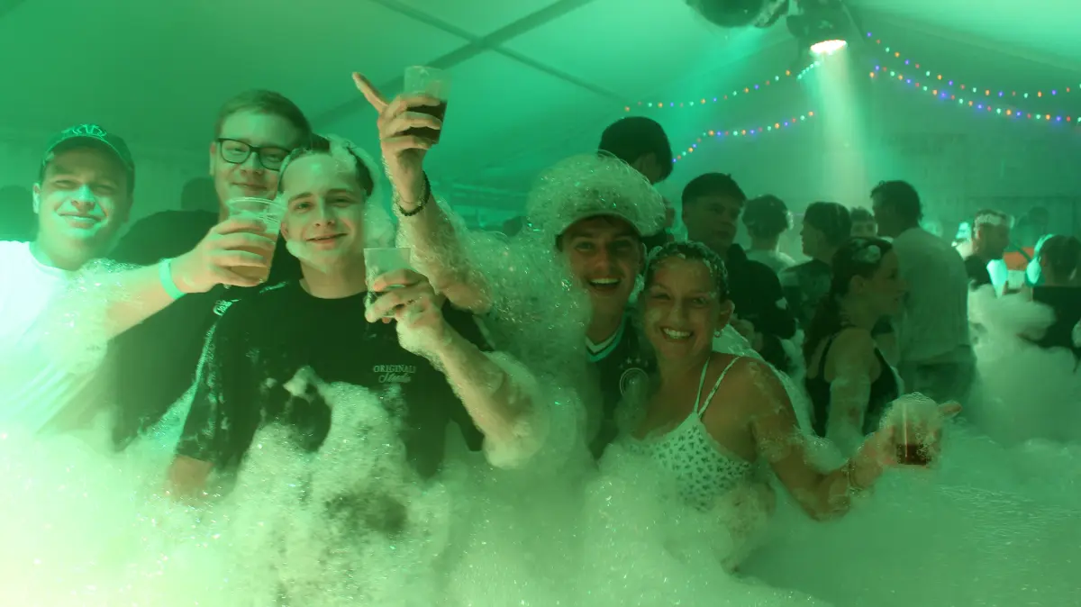 Schaumparty Ringingen Club Treff 72