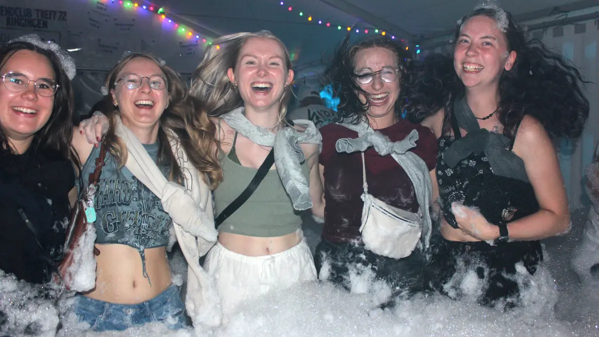 Schaumparty Ringingen Club Treff 72