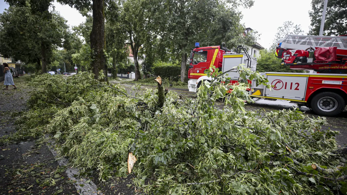 Unwetter Villingen-Schwenningen