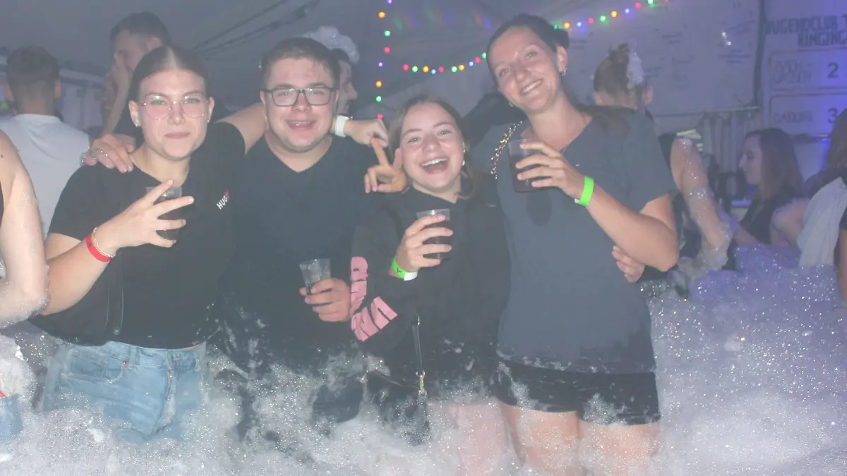 Schaumparty Ringingen Club Treff 72