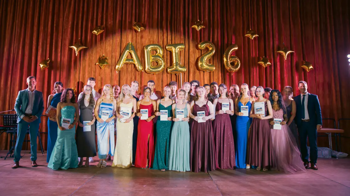 Die Absolventen feierten ihr bestandenes Abitur