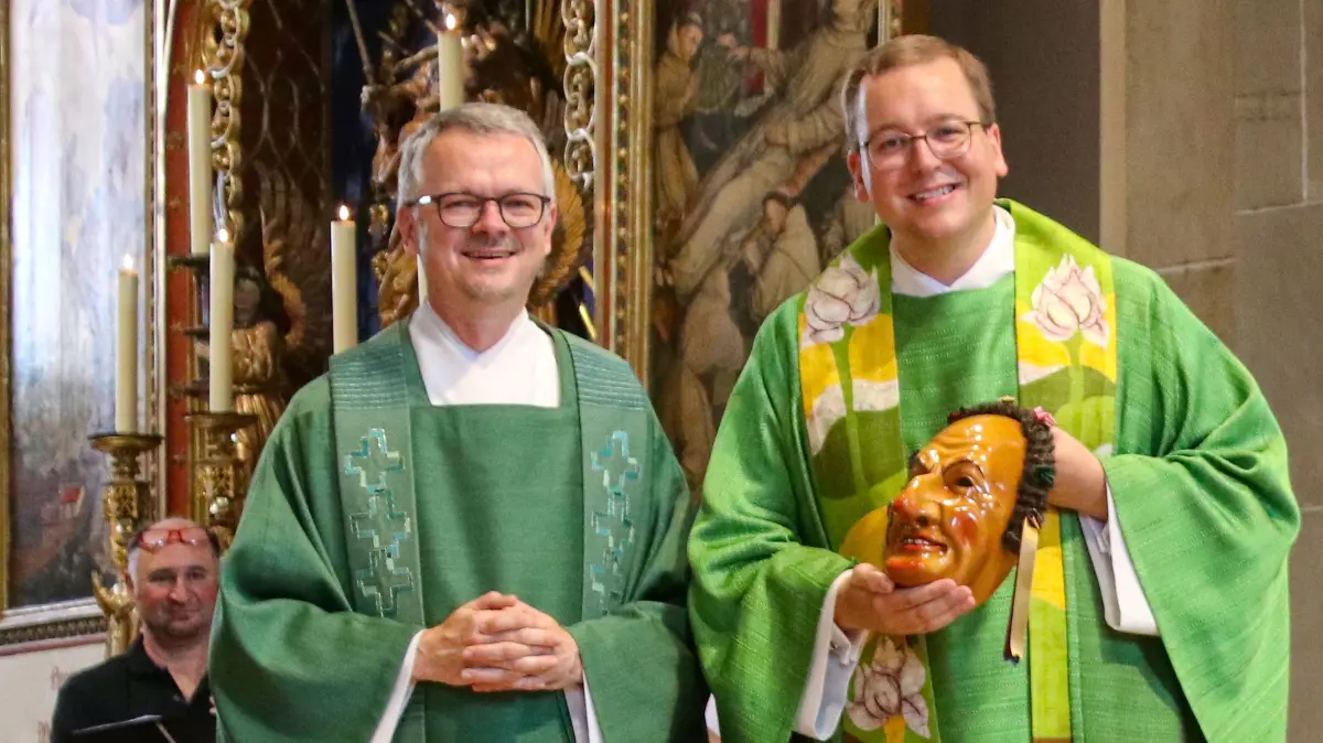 Verabschiedung von Vikar Nico Schmid im Heilig-Kreuz Münster