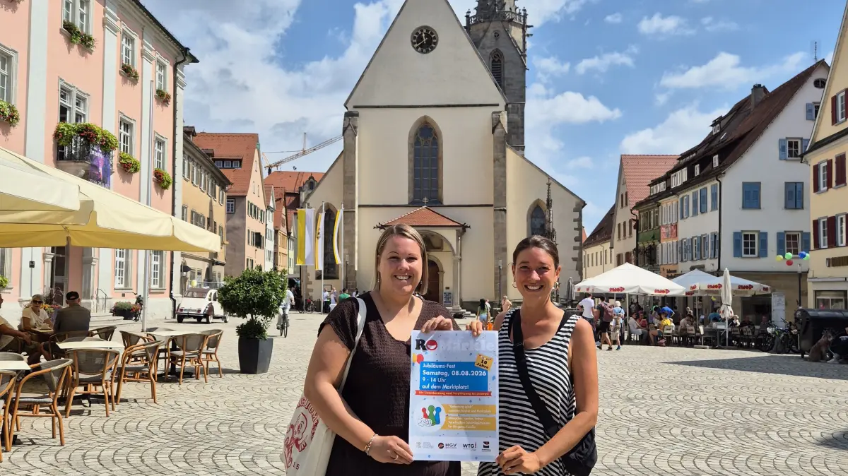 Genuss, Musik und Spiel und Spaß für die ganze Familie werden am Samstagvormittag in Rottenburg geboten.