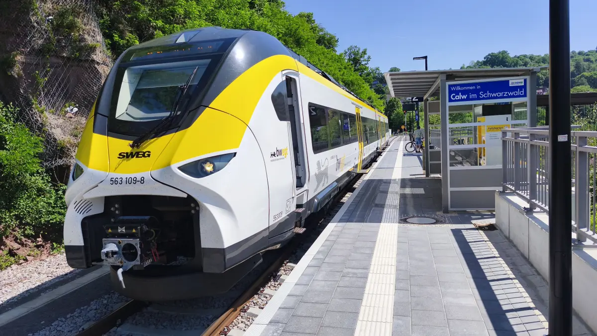 Auch Fahrten mit der Hesse-Bahn sind mit der Konus-Karte kostenlos.