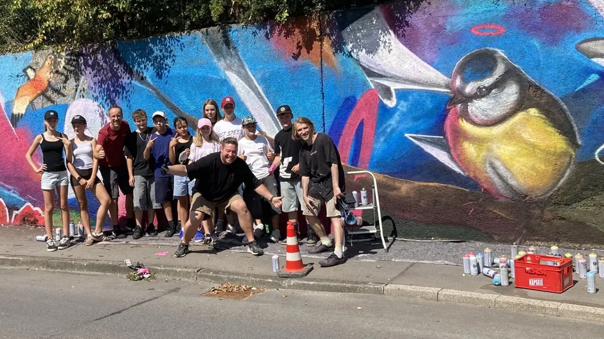 Mötzingen Graffiti-Workshop