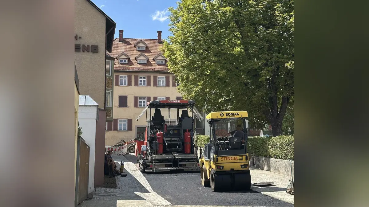 Weitere Baufortschritte meldet die Stadtverwaltung aus der historischen Innenstadt.