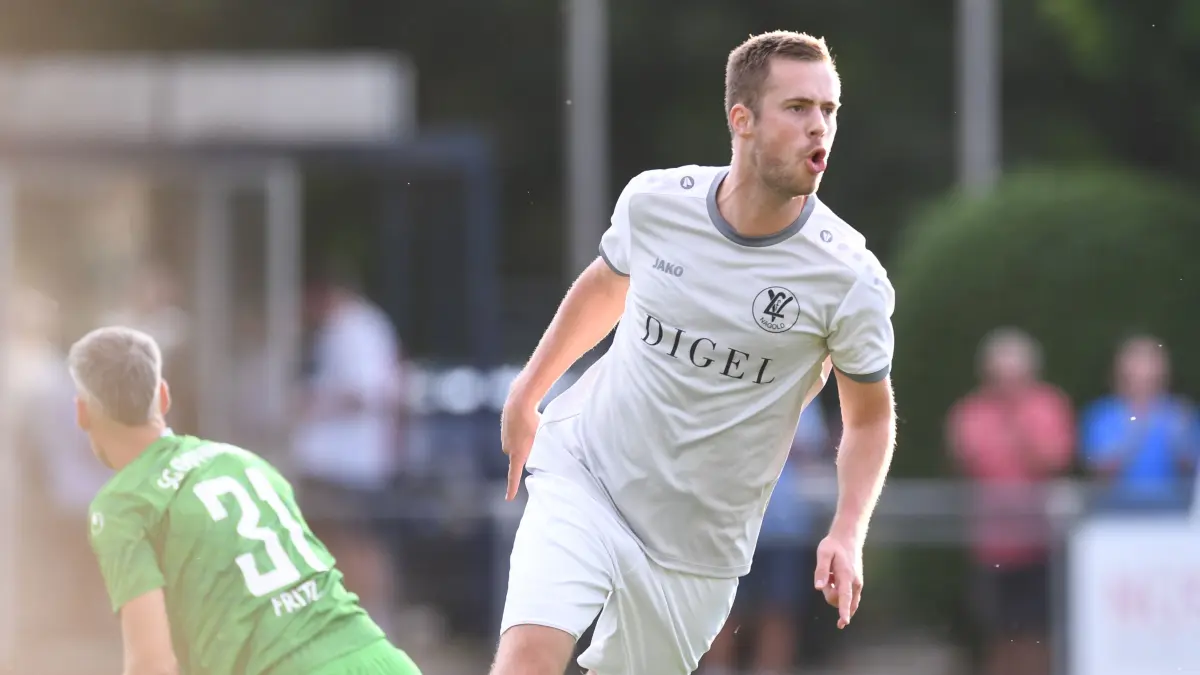 Elias Bürkle schoss in der 16. Minute das 1:0 für den VfL Nagold.