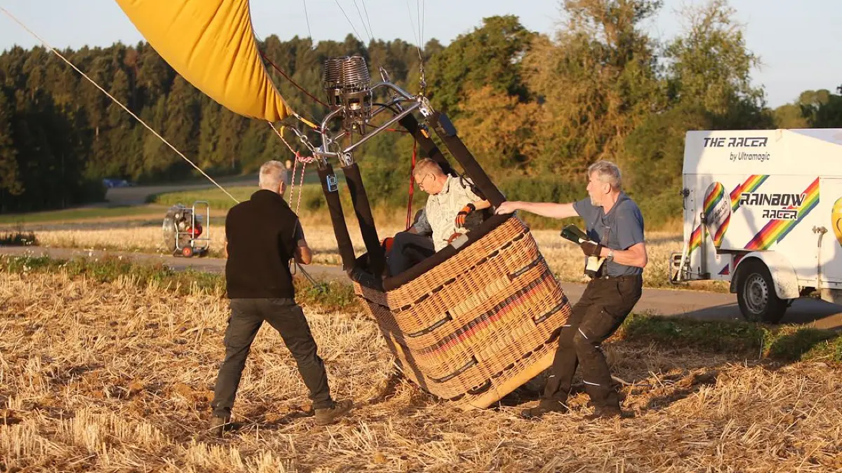 Der Neckar-Balloncup ist gestartet.