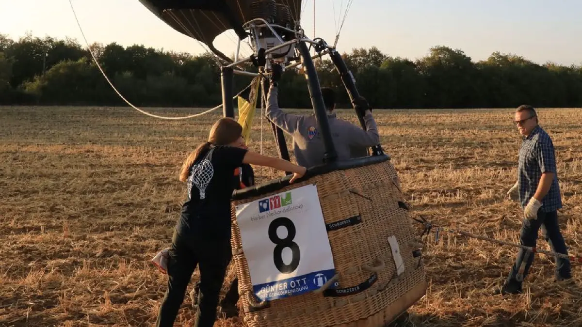 Der Neckar-Balloncup ist gestartet.