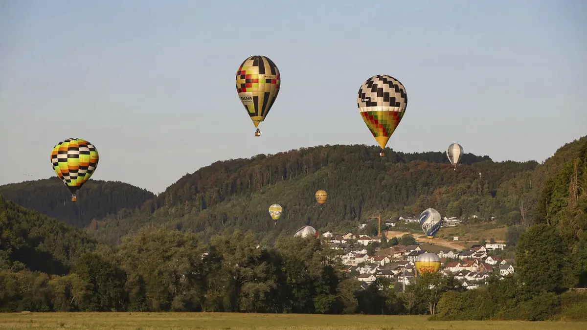Der Neckar-Balloncup ist gestartet.