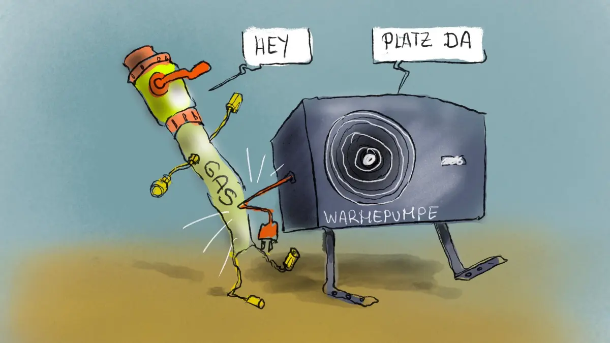 Wärmepumpen verdrängen immer mehr die klassischen Gasheizungen. Wie lange es sich noch rentiert, für die verbliebenen Kunden aufwändige Gasnetze bereitzustellen, wird sich zeigen. Lokale Versorgungsunternehmen halten allerdings eine akute Panik noch für unbegründet.