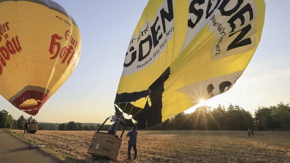 Der Neckar-Balloncup ist gestartet.