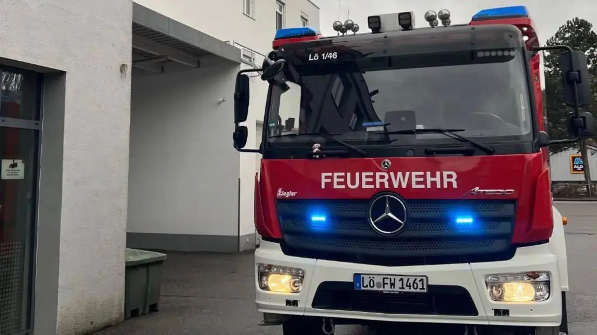 Die Feuerwehr war im Einsatz. (Symbolfoto)