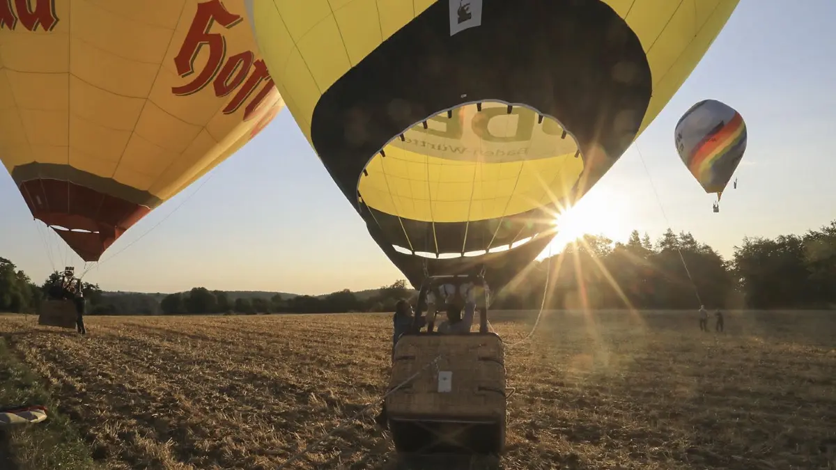 Der Neckar-Balloncup ist gestartet.