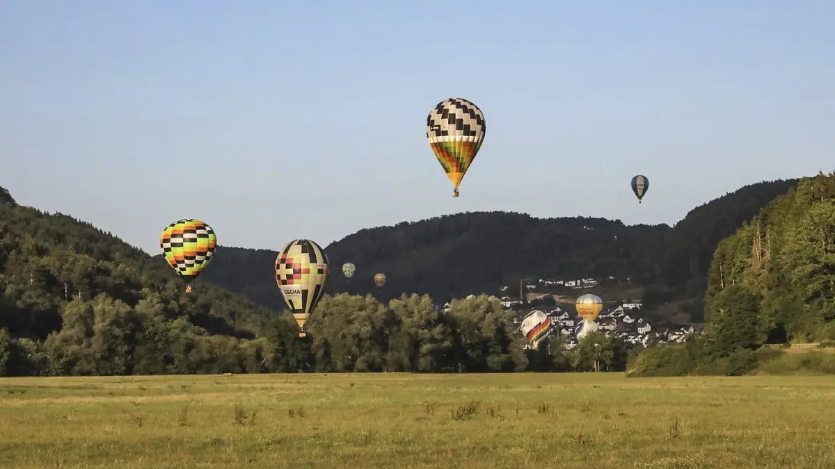 Der Neckar-Balloncup ist gestartet.