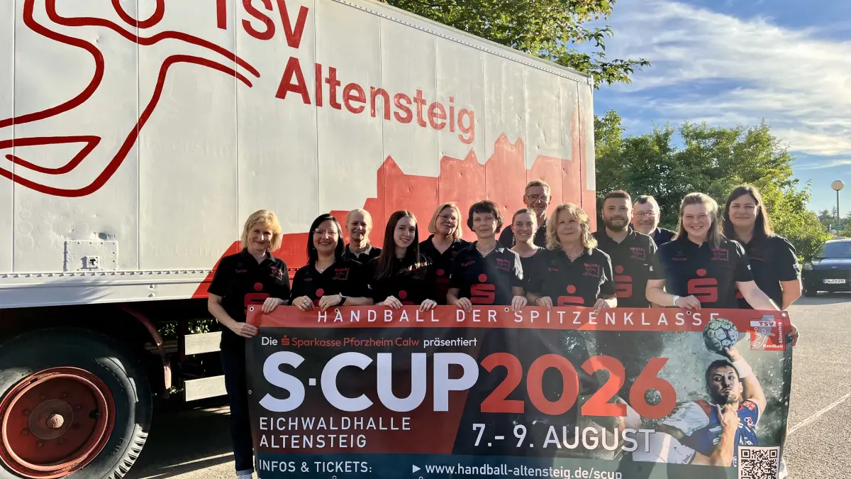 Das Organisationsteam des TSV Altensteig blickt voller Vorfreude auf den bevorstehenden S-Cup 2026.