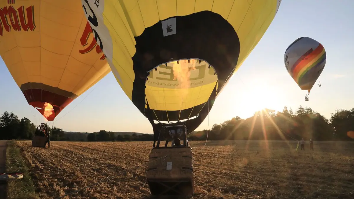 Der Neckar-Balloncup ist gestartet.