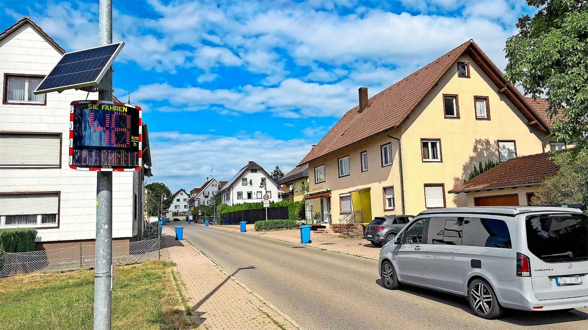 Zu schnell - oder doch korrekt? Das ist derzeit am Ortseingang aus Richtung Mariazell nicht ganz klar.