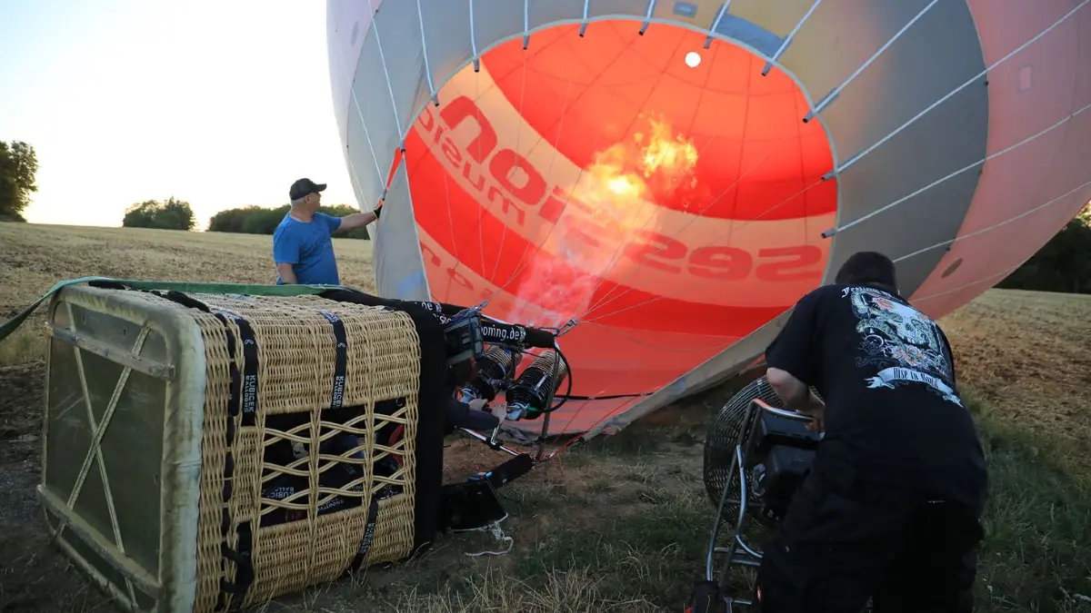 Der Neckar-Balloncup ist gestartet.