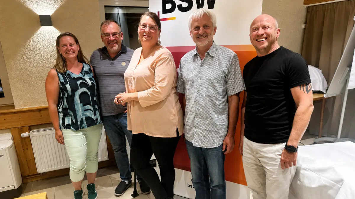 Nora Kummer, Eugen Prichodko, Silke Palmer KarlHeinz Eith und Richard Kling (von Links nach rechts)