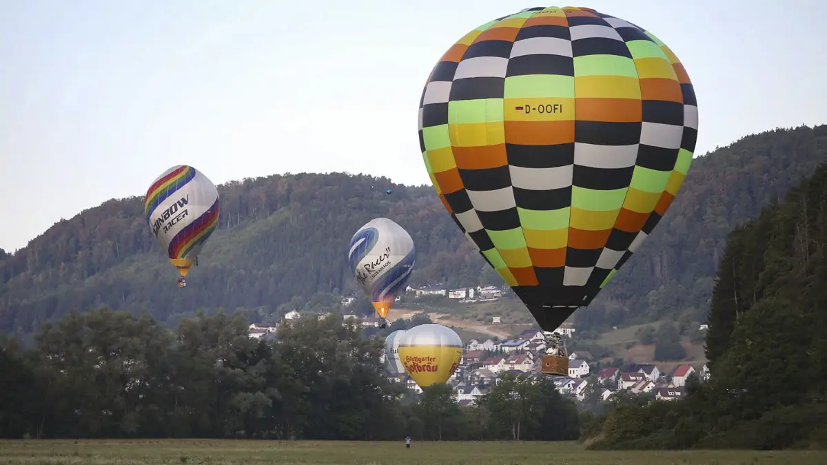 Der Neckar-Balloncup ist gestartet.