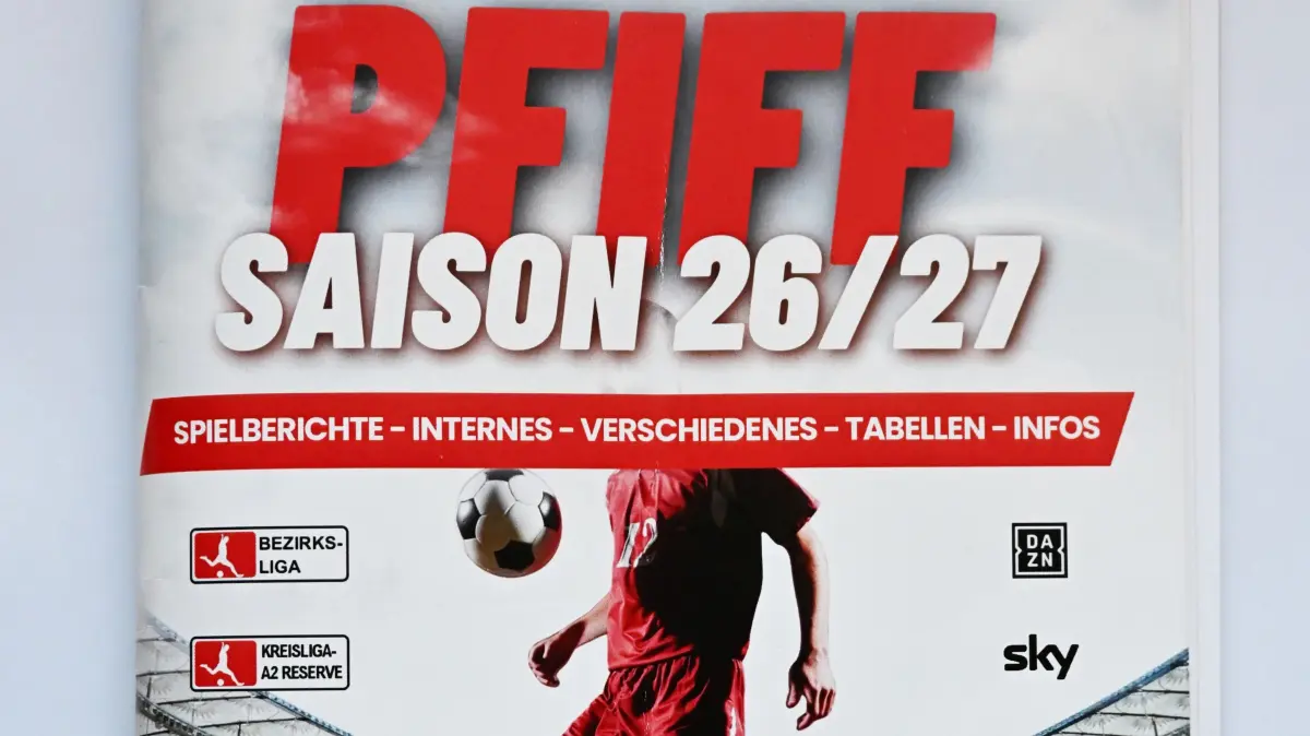 Das einzigartige Sportmagazin „Pfiff“ erscheint im 105. Jubiläumsjahr 2026 der Sportfreunde Salzstetten als Sonderausgabe.