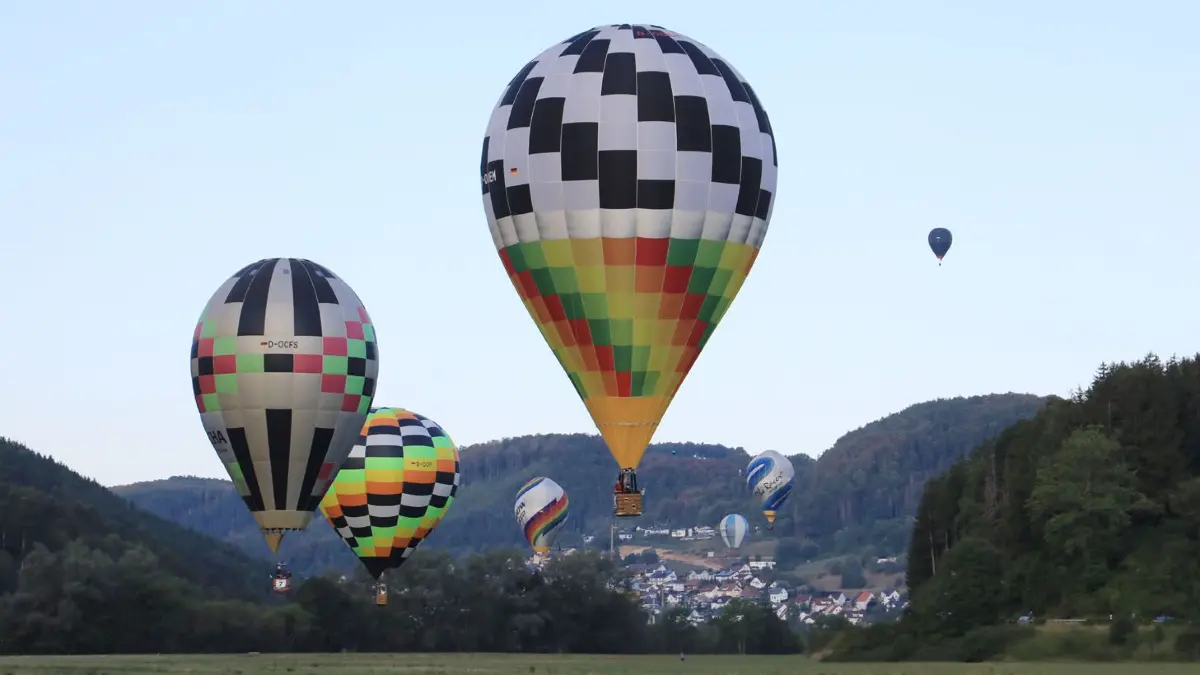 Der Neckar-Balloncup ist gestartet.