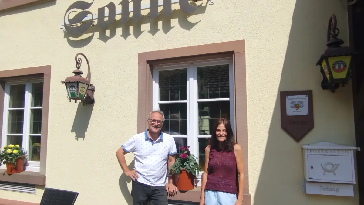 Gerhard Bechtel und seine Lebensgefährtin Sibylle Lisenboll wollen mit Bewährtem der Sonne wieder neues Leben einhauchen und sie am 20. August wiedereröffnen.