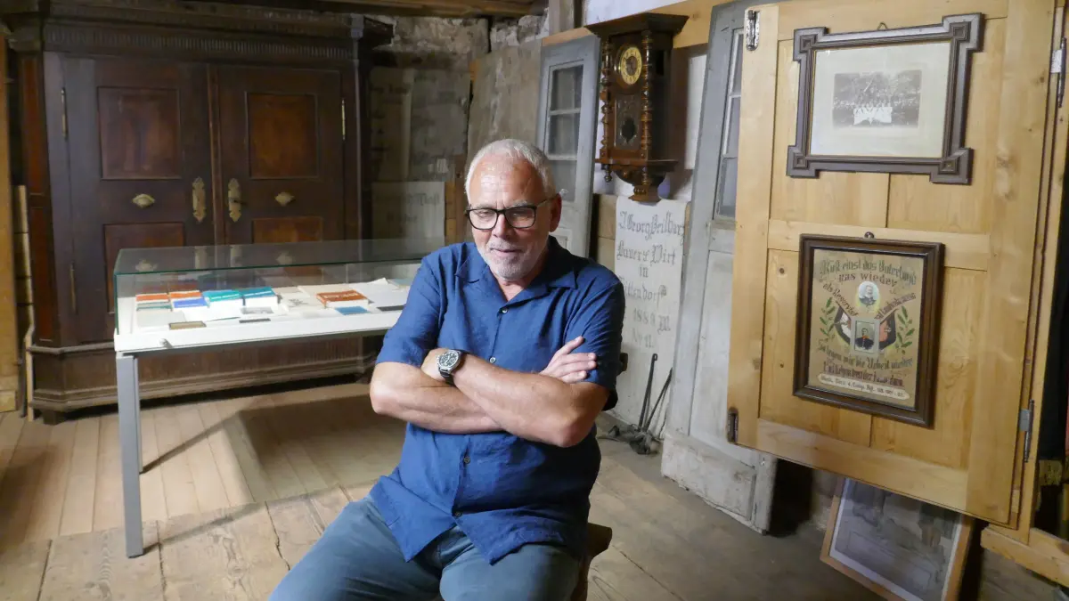 Museumsgründer und -leiter Bernd Stöffler
