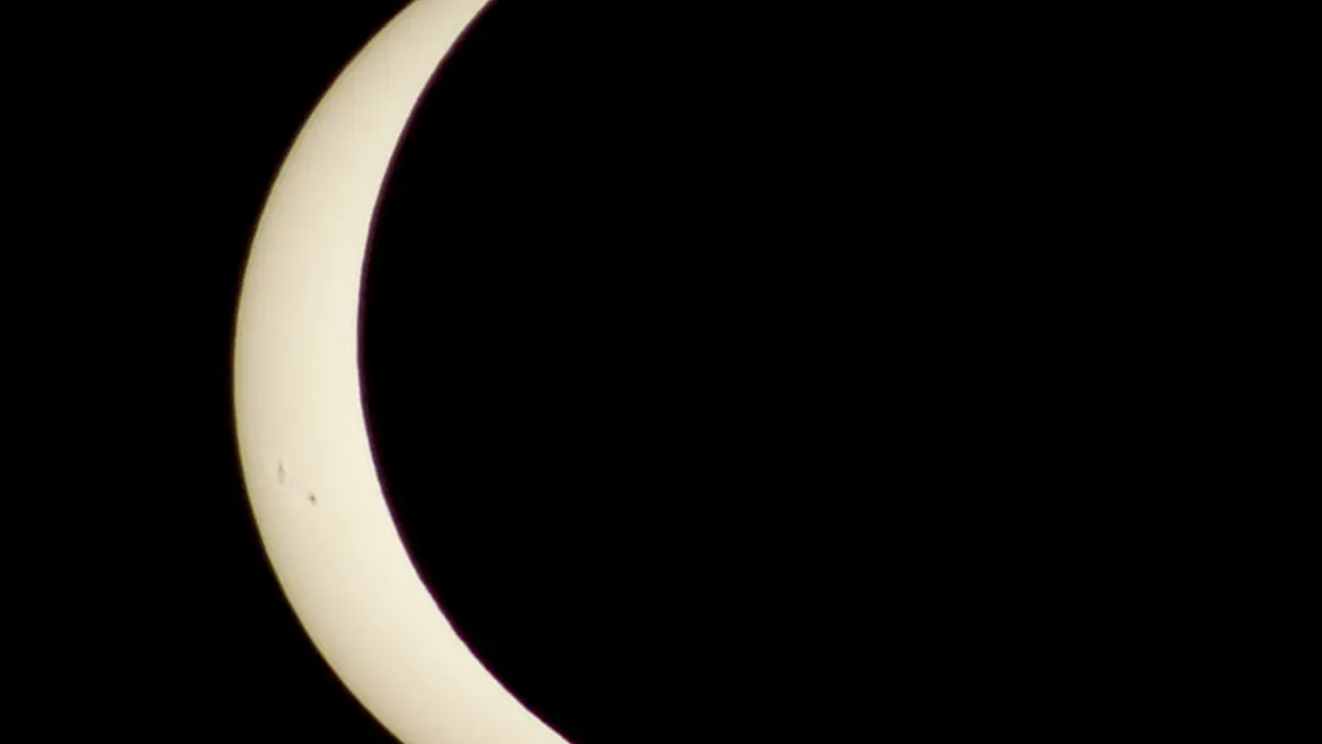 Diese partielle Mondfinsternis hat sogar weniger Bedeckung als die, die am Mittwoch im Kreis Calw zu sehen sein wird.