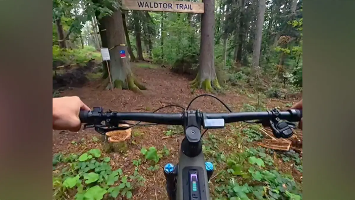 Der Rottweiler Mountainbiketrail.
