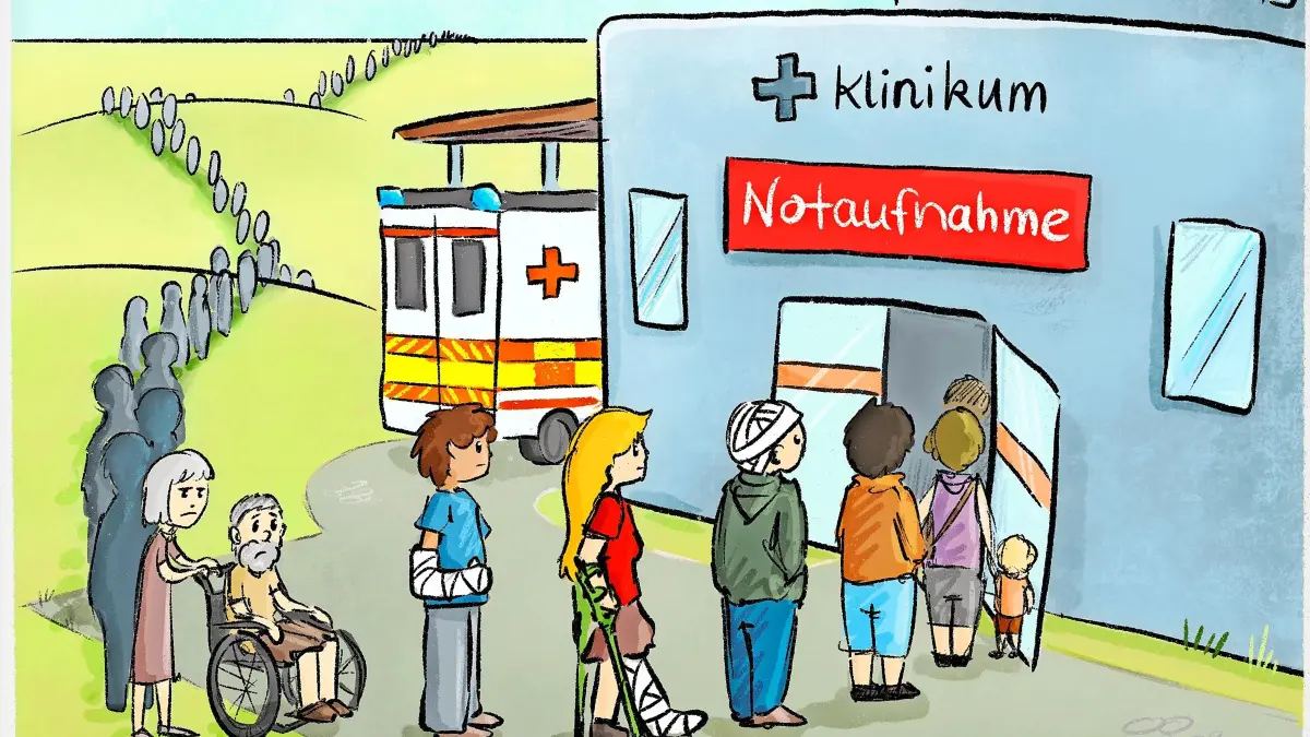 Die Folge des Praxissterbens