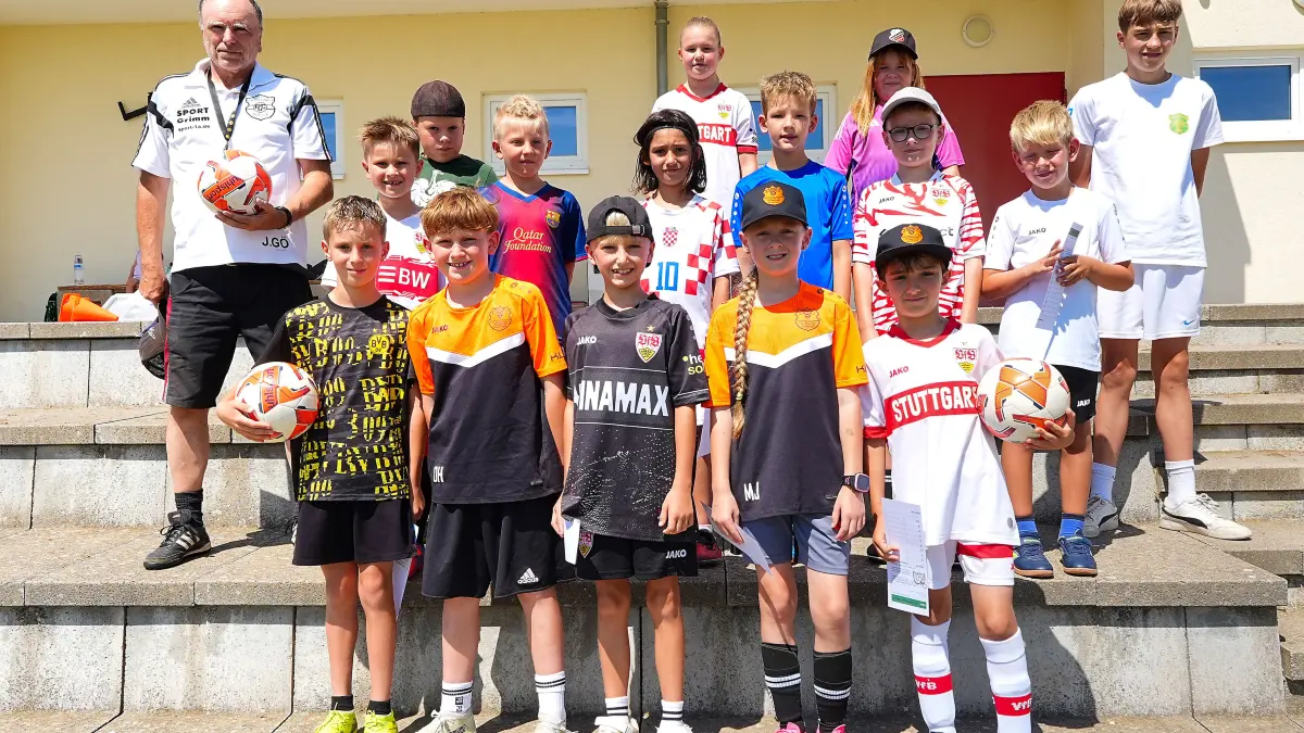 Bestens ausgestatt kann die Fußball-Olympiade in Göttelfingen losgehen.