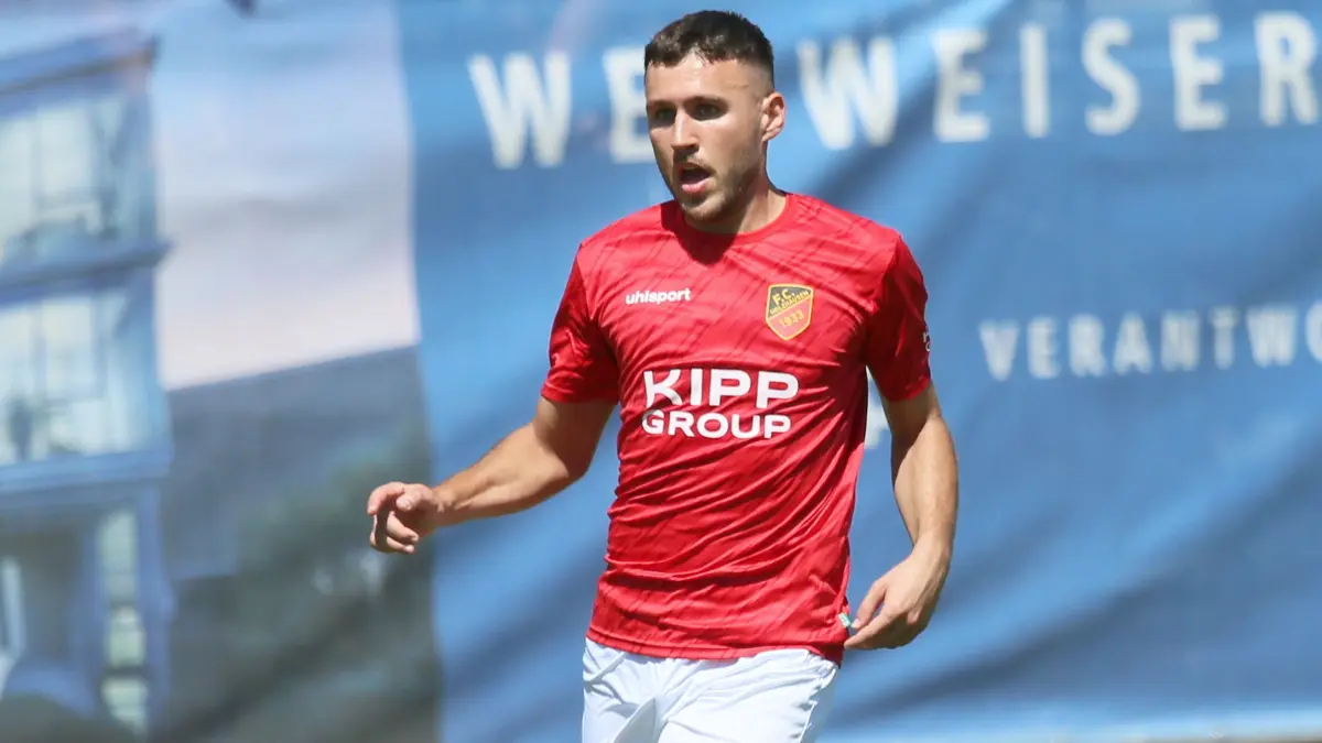 Walter Vegelin traf beim Oberligadebüt mit dem FC Holzhausen gegen seinen Ex-Klub.