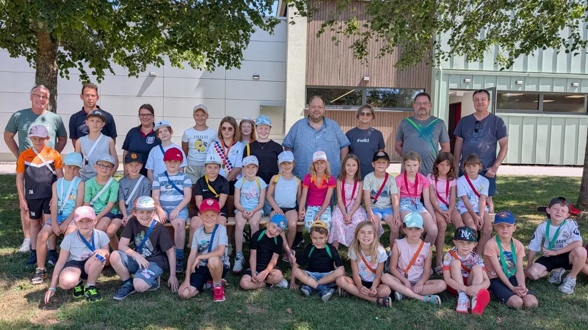 Kinderolympiade in Weitingen.