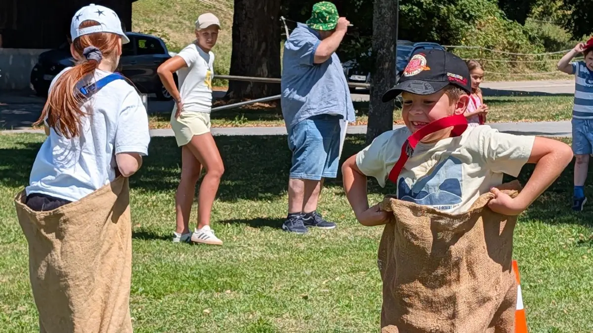 Kinderolympiade in Weitingen.