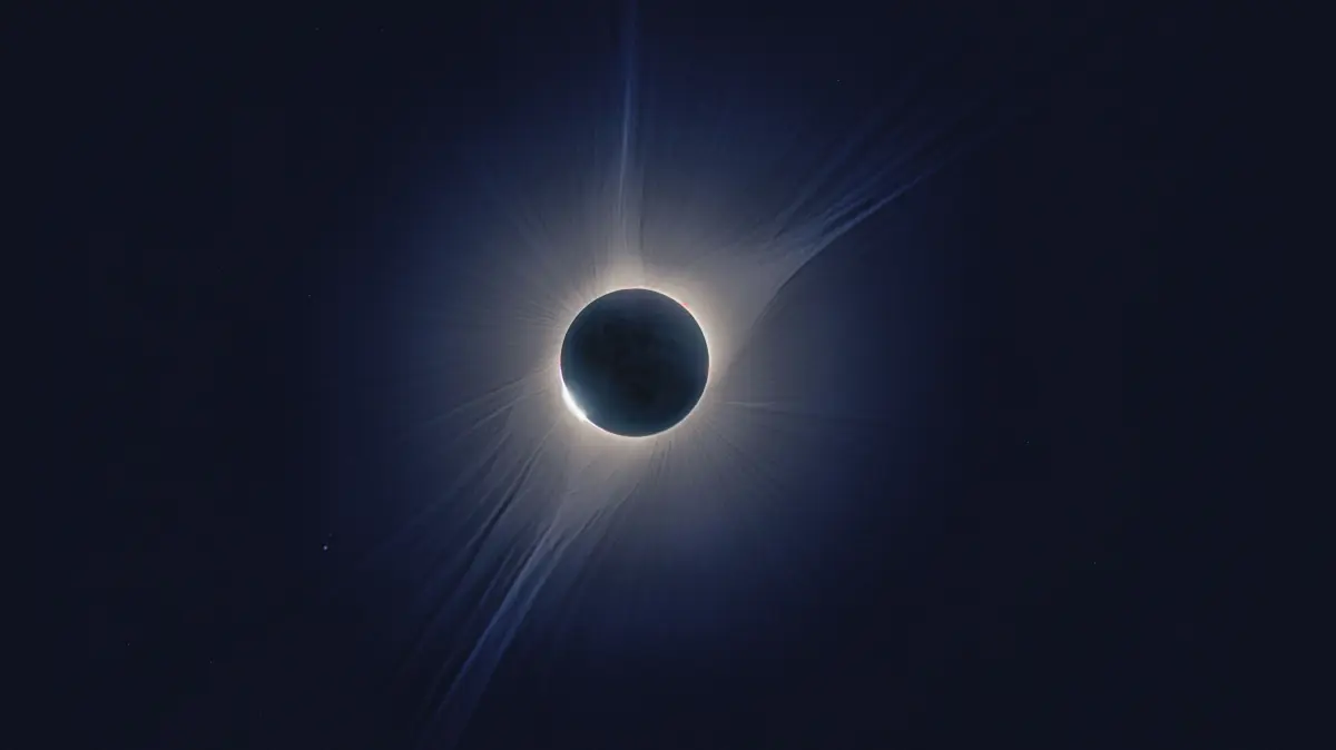 Diese Aufnahme einer totalen Sonnenfinsternis hat Achim Schaller im Jahr 2017 in den USA gemacht..