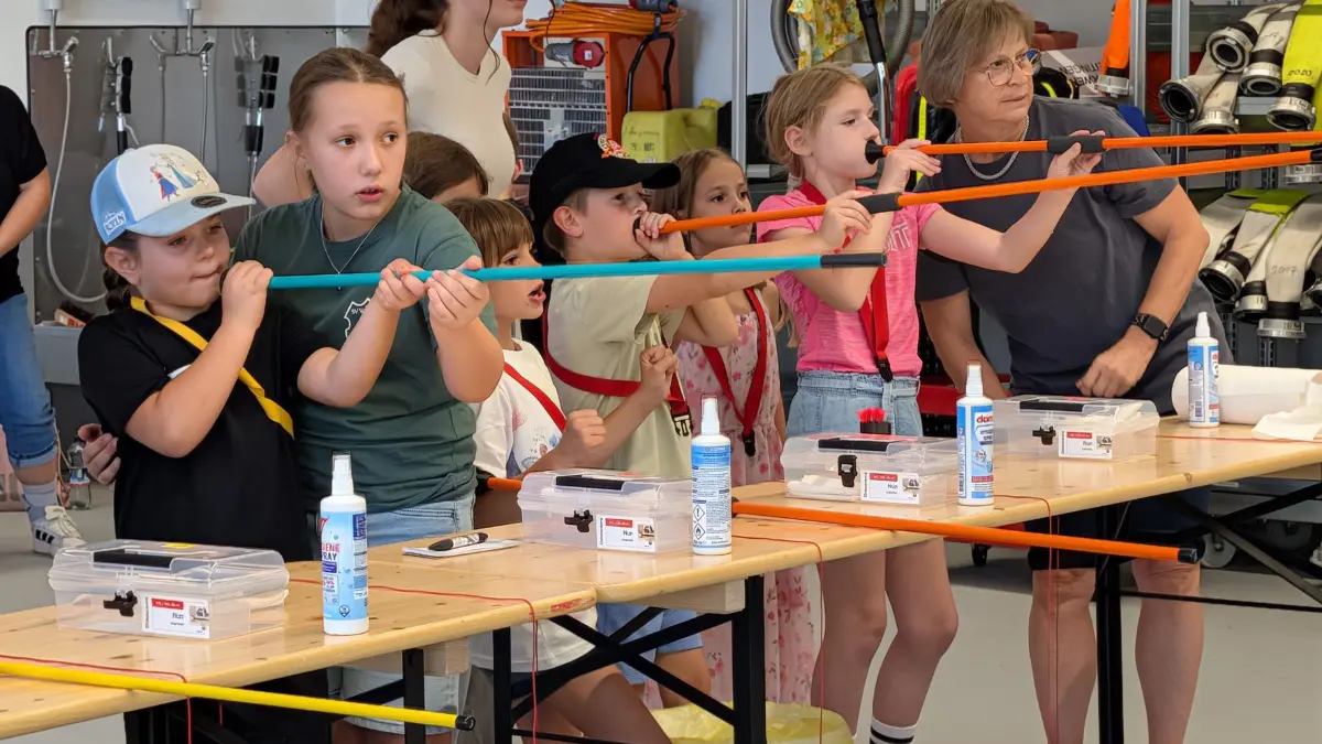Kinderolympiade in Weitingen.