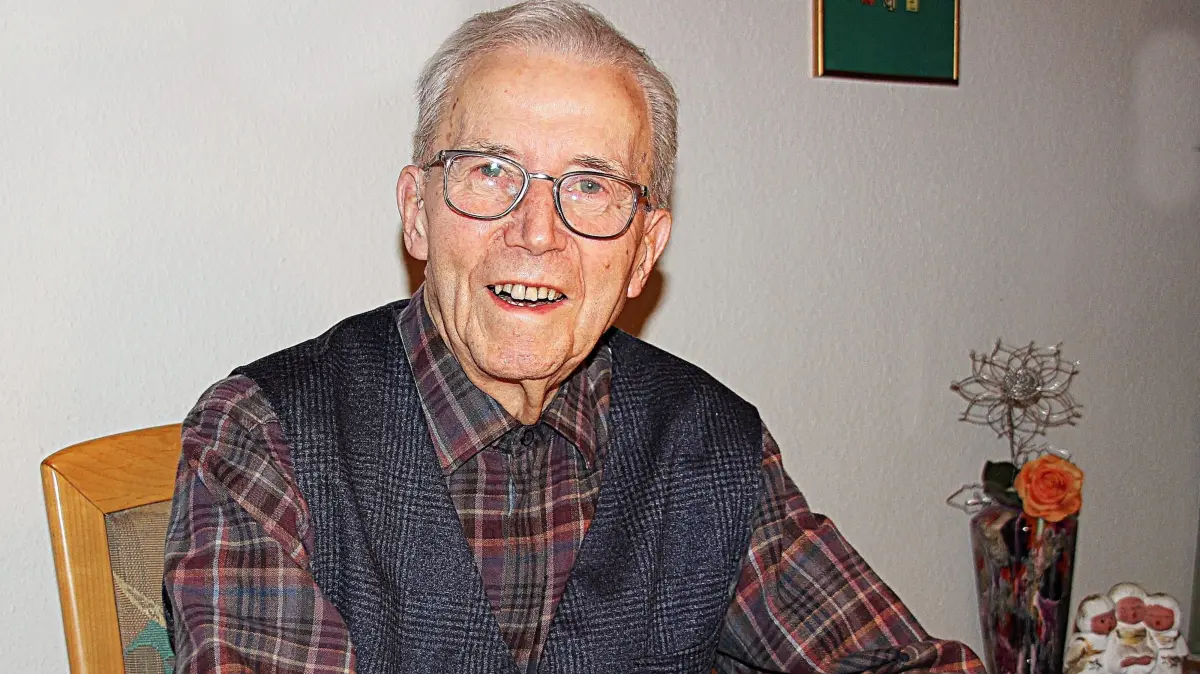 Trauer um Eberhard Petri, der mit 94 Jahren verstorben ist. Die Aufnahme entstand vor zweieinhalb Jahren.