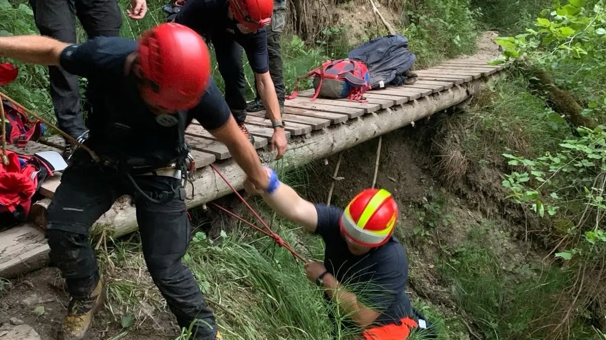 Die Bergwacht Schwarzwald war am Dienstag gleich mehrfach im Einsatz. (Symbolbild)
