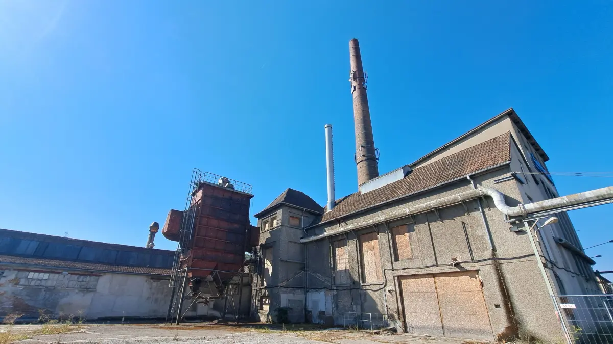 Industrieästhetik: Die Gebäudesubstanz auf dem Lauffennühle-Areal wird selektiv zurückgebaut. Das heißt: Möglichst viele Baustoffe und Bauteile sollen erhalten, wiederverwendet oder regional weiterverwende werde